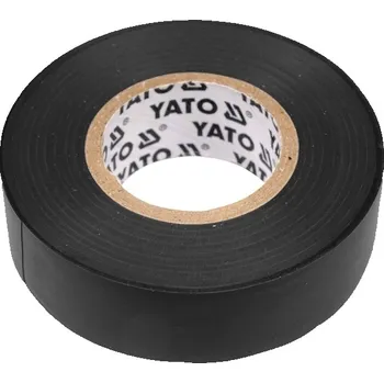 Izolační páska Páska izolační 19 x 0,13 mm x 20 m černá Yato YT-8165