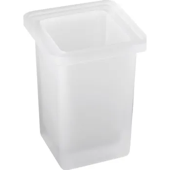 Držák na kartáček ABELINE sklenka, mléčné sklo 54441000