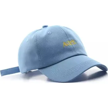 Kšiltovka Baseballová jednoduchá unisex kšiltovka - modrý