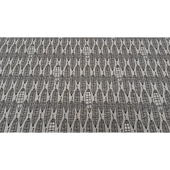 BYTEMA Dekorační látka PÍRKA černá šíře 280 cm