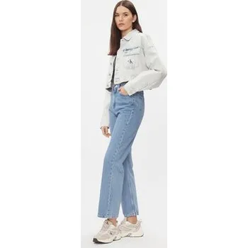 Oblečení a móda Calvin Klein Jeans Jeansy J20J222138 Modrá Straight Fit 31_30