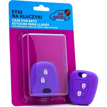 Autoklíč Silikonový obal na klíče PEUGEOT 107 (2005-2014) (P)