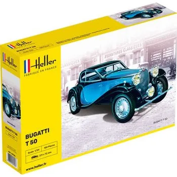 Plastikový model Heller 1/24 Bugatti T 50