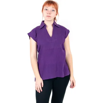 Dámská halenka Top halenka Leona M fialová