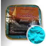 Apex® produktová řada Flanel 1L - Mikroplyšové prostěradlo Apex Microdream Flanel - 90/200 - Tyrkys