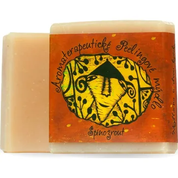 Mýdlo Mydlárna U Dvou koček Špínožrout (Přírodní mýdlo vyráběné za studena. Špínožrout od Mýdlárny U Dvou koček - peelingové mýdlo se postará o odstranění nejen špíny, ale i odumřelých kožních buněk)