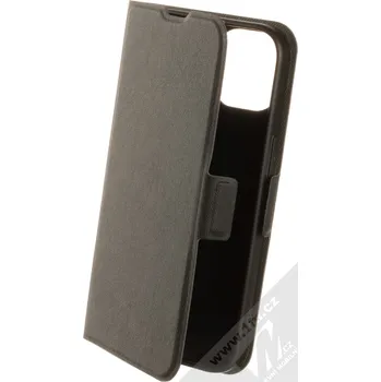 Pouzdro na mobilní telefon 1Mcz Mono Book flipové pouzdro pro Apple iPhone 15 černá (black)