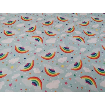 BYTEMA Dekorační látka DUHA šíře 140 cm