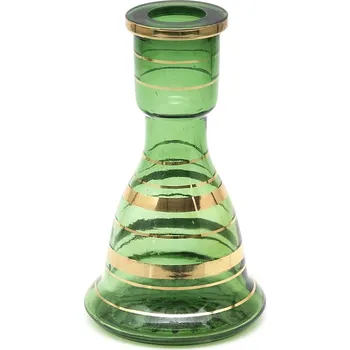 Váza Váza pro vodní dýmky Top Mark Sokar Gold 22 cm zelená