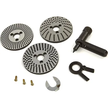 Příslušenství k frézce Dělicí kotoučky pro otočné stoly např. 110 mm, HV4, HV5, HV6 (TrueTech)