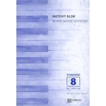 Blok NOTOVÝ BLOK STAND. A5 8 OSNOV 40 LISTŮ