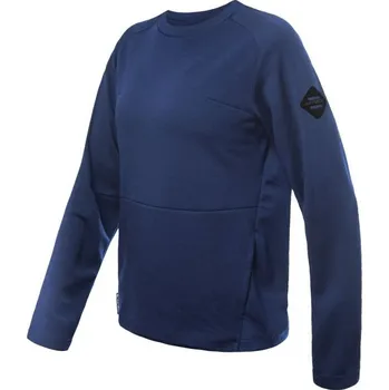 Pánská mikina Mikina dámská SENSOR MERINO UPPER TRAVELLER tm. modrá XL