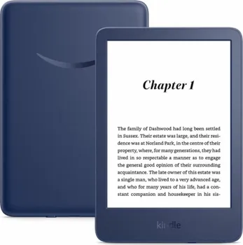 Čtečka elektronické knihy Amazon Kindle 2022 modrá bez reklam