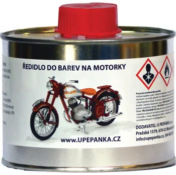 Ředidlo U PEPÁNKA s.r.o. BARVY NA MOTORKY Ředidlo M200 UHS pro originální odstíny M100 Velikost: 1 L
