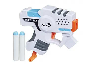 Dětská zbraň NERF Roblox Microshots bílá
