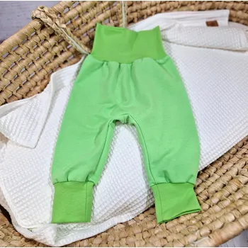 Yháček Rostoucí tepláčky Yháček, neon zelený, POSLEDNÍ KUSY Velikost: 92