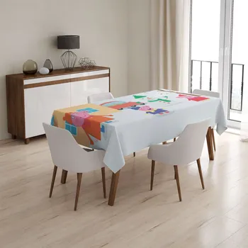 ubrus Sablio Ubrus Prasátko Pepina Zima - 90x90 cm