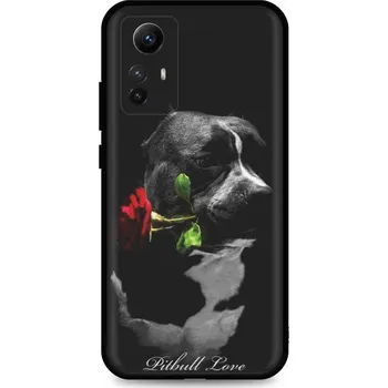 Pouzdro na mobilní telefon Kryt Xiaomi Redmi Note 12S Pitbull Love (obal neboli pouzdro na Xiaomi Redmi Note 12S)