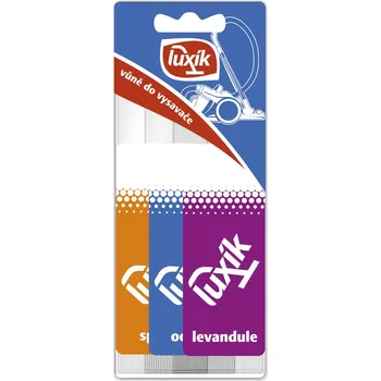 Vůně do vysavače Luxík Sada vůní do vysavače 3 ks levandule/sport/oceán