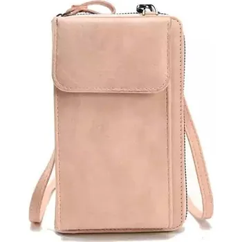 Kabelka Elegantní minimalistická dámská kabelka - růžový