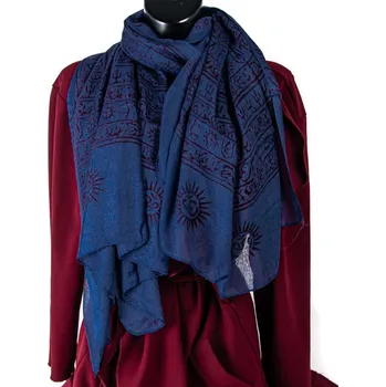 Šátek Šátek mantra tmavě modrý