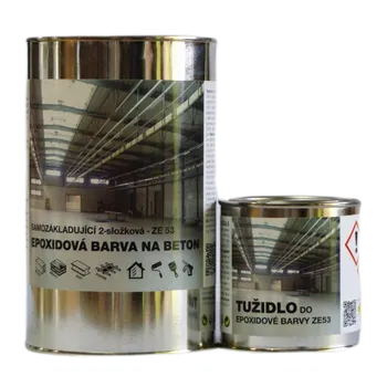 barva na beton BARVY NA BETON Epoxidová barva na beton E300, set s tužidlem Velikost: 15kg SET, Odstin: RAL 7004