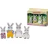 Figurka Sylvanian Families 4030 Rodina šedých králíků