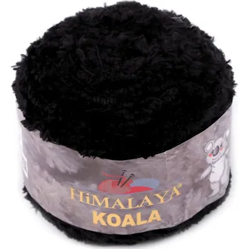 Příze Pletací příze Himalaya Koala 100 g, barva 7 (75709) černá