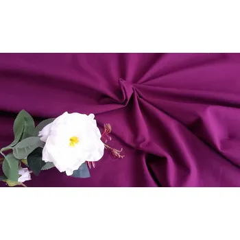 BYTEMA Bavlněný úplet TEINTURE fialový šíře 150 cm