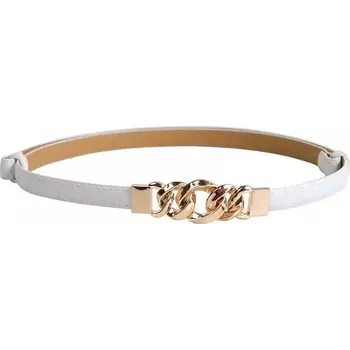 Opasek Dámský opasek s přezkou - Bílý