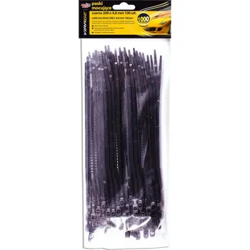 Stahovací páska Moje Auto Stahovací pásky 200 x 4,8 mm 100 ks