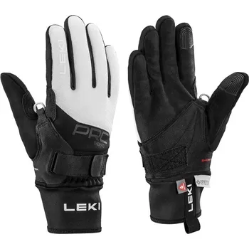 Běžecké oblečení rukavice Leki PRC ThermoPlus Shark Women, black-white , vel. 7,5