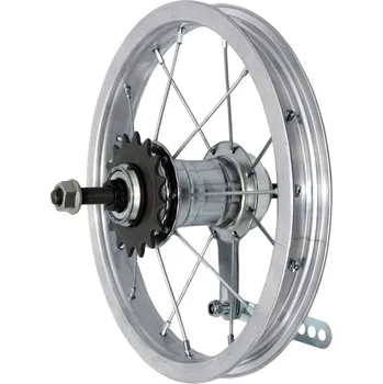 Zapletené kolo MAX1 výplet 12" zadní Zinek torpedo