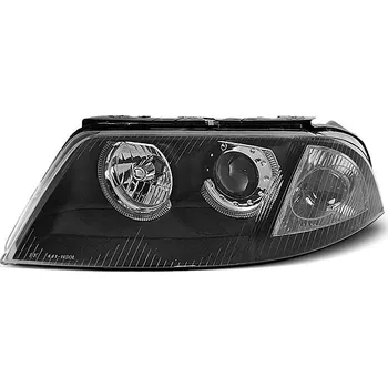 Přední světlomet TUNING-TEC Přední světla VW Passat 3BG 00-04 Angel Eyes - černé