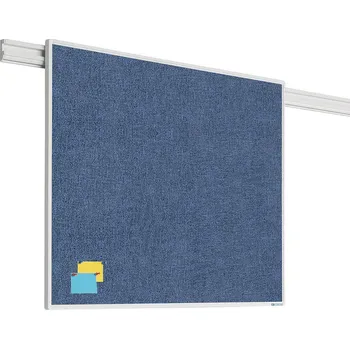 Kancelářský nábytek SV Partnerline kolejnicová nástěnka - 60x90 cm - šedá