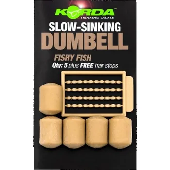 Umělá nástraha Korda Dumbell Slow Sinking Fishy Fish Hnědá Ryba-8 mm