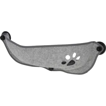 Pelíšek pro kočku Kerbl Závěsný pelíšek na okno 70 x 26 x 26 cm šedý
