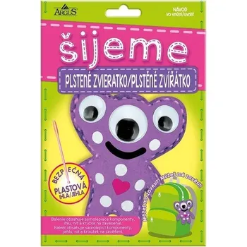 kreativní sada Kreativní tvoření - šijeme plstěné zvířátko - Lenochod - 1911-0016