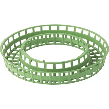 Floristika Korpus na věnec plastový 17 cm zelený