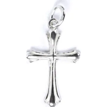Přívěsek Stříbrný přívěsek křížek - P929 (Stříbrný kříž)
