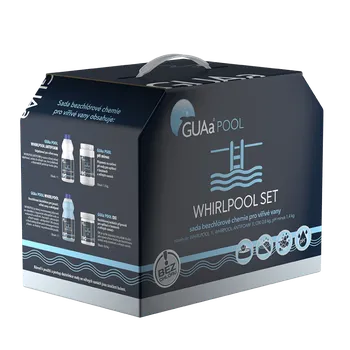 GUAA – whirlpool set, bezchlórová sada chemie pro vířivé vany - VYR-GUAapool-whirpoolset