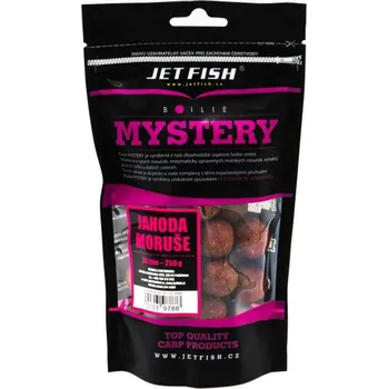 Boilies Mystery boilie 250g - 24mm : JAHODA / MORUŠE