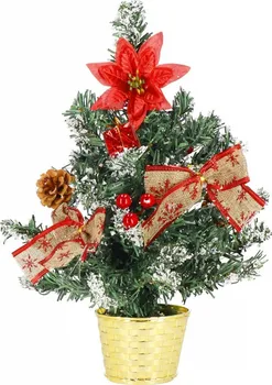 Vánoční stromek Springos Vánoční stromeček s ozdobami 40 cm