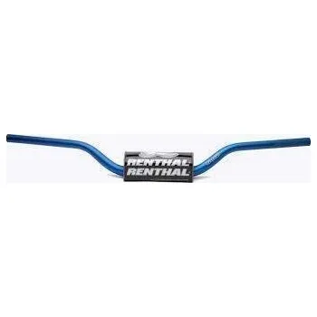 RENTHAL řídítka 1,1/8 CALA 28,6mm MX FATBAR HANDLEBAR BLUE YAMAHA YZ/YZF +7, barva modrá s protektorem YAMAHA WR 125 rok 91-05