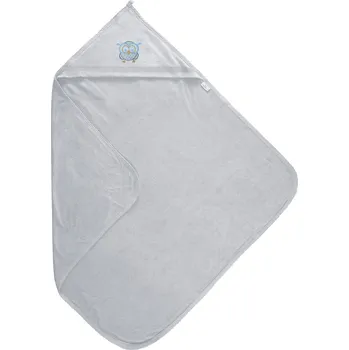 látková plena Dětská osuška s kapucí Baby Matex MAXI froté šedá