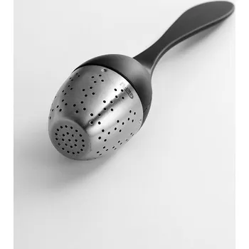 Konvice na čaj Sítko na čaj Gefu TEVA V.17cm černé