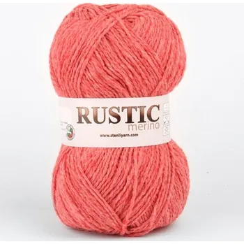 Příze Příze Stenli Rustic korálově červená