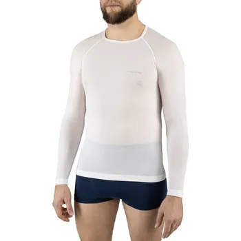 Pánské tričko Triko s dlouhým rukávem VIKING Easy Dry bílá Velikost: S