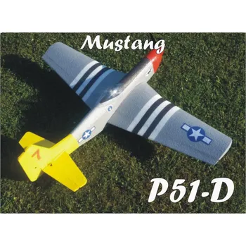 RC model letadla North American P-51D Mustang EPP (barevný)
