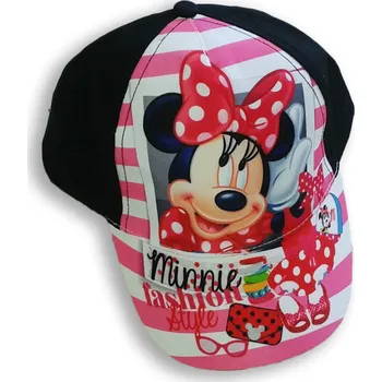 Kšiltovka SUN CITY Kšiltovka Minnie Mouse černá Dětská velikost: 54